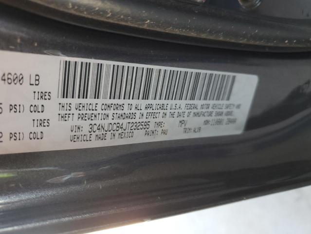 3C4NJDCB4JT232595 - 2018 JEEP COMPASS LIMITED 灰色 照片 13