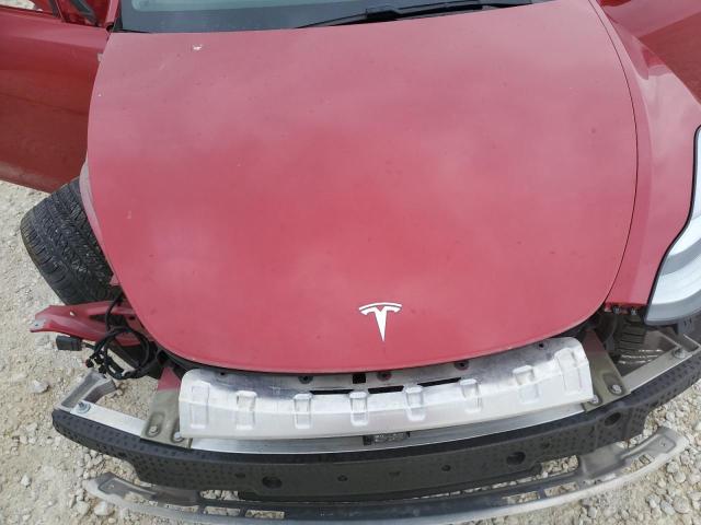 5YJYGDEF8LF006136 - 2020 TESLA MODEL Y RED photo 11