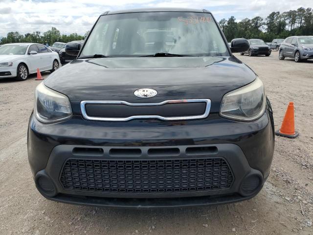 KNDJN2A29E7059547 - 2014 KIA SOUL BLACK photo 5