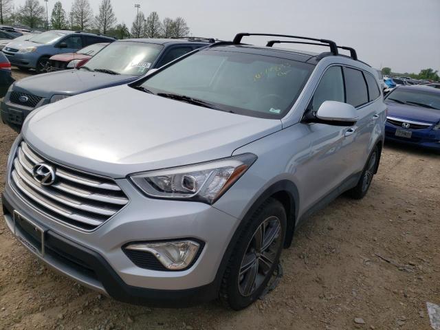 KM8SR4HF7FU110314 - 2015 HYUNDAI SANTA FE GLS SILVER photo 1