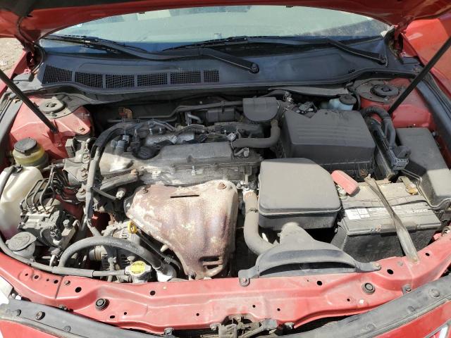 4T4BF3EK6BR204947 - 2011 TOYOTA CAMRY BASE RED photo 11