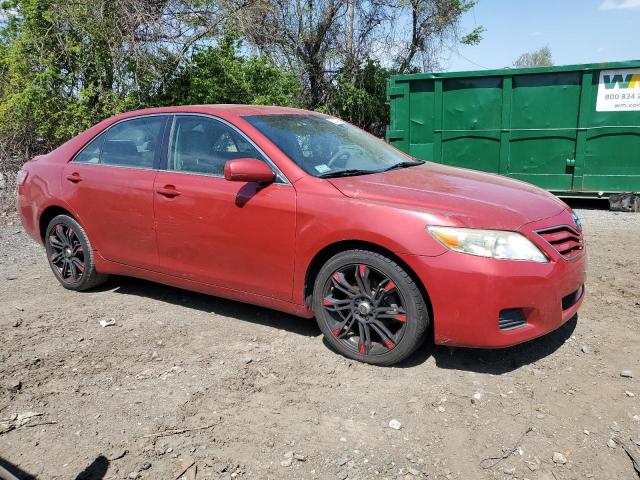 4T4BF3EK6BR204947 - 2011 TOYOTA CAMRY BASE RED photo 4