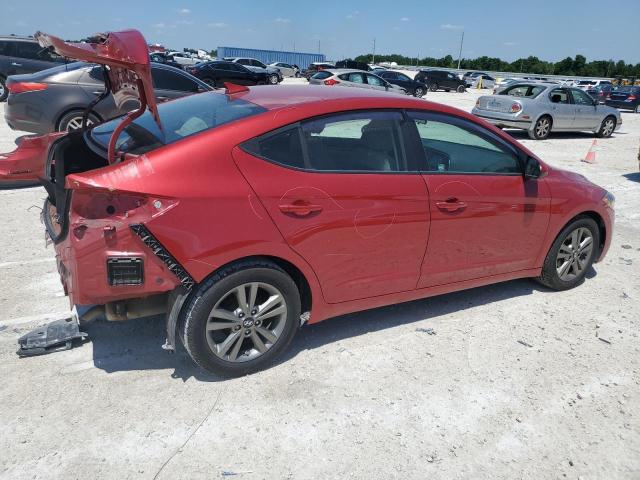 5NPD84LF9HH007593 - 2017 HYUNDAI ELANTRA SE RED photo 3