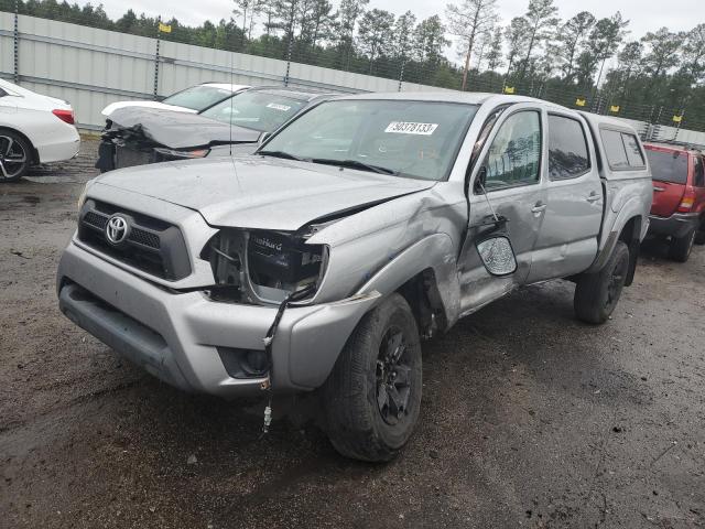 5TFJX4GN2FX049242 - 2015 TOYOTA TACOMA DOUBLE CAB PRERUNNER SILVER photo 1
