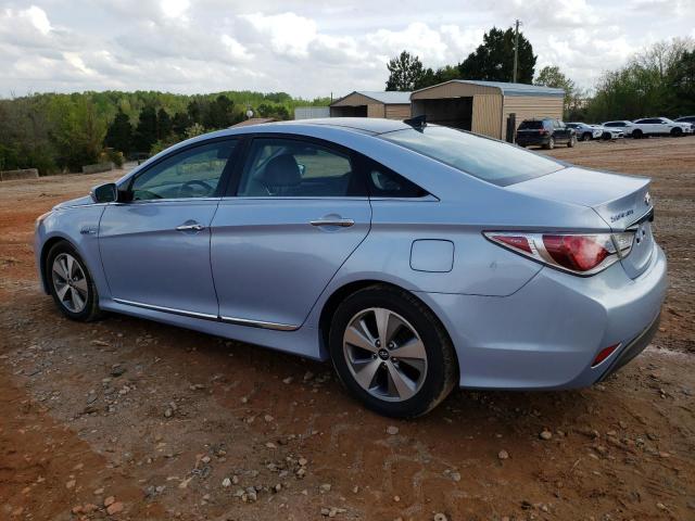 KMHEC4A40CA055323 - 2012 HYUNDAI SONATA HYBRID BLUE photo 2