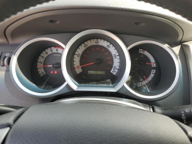 3TMJU4GN6CM127001 - 2012 TOYOTA TACOMA DOUBLE CAB PRERUNNER SILVER photo 9