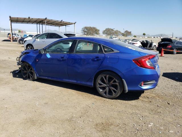 19XFC2F87KE045151 - 2019 HONDA CIVIC SPORT BLUE photo 2