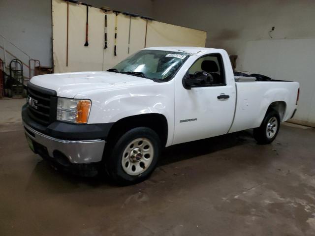 1GTPCTEX0AZ176072 - 2010 GMC SIERRA C1500 WHITE photo 1