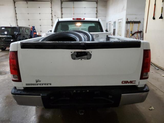 1GTPCTEX0AZ176072 - 2010 GMC SIERRA C1500 WHITE photo 6