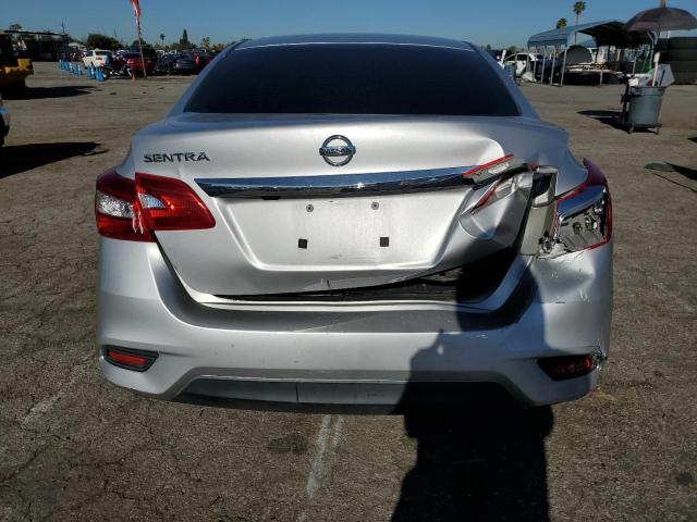 3N1AB7APXJY285433 - 2018 NISSAN SENTRA S SILVER photo 6