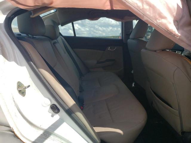 19XFB2F98FE098992 - 2015 HONDA CIVIC EXL თეთრი ფოტო 10