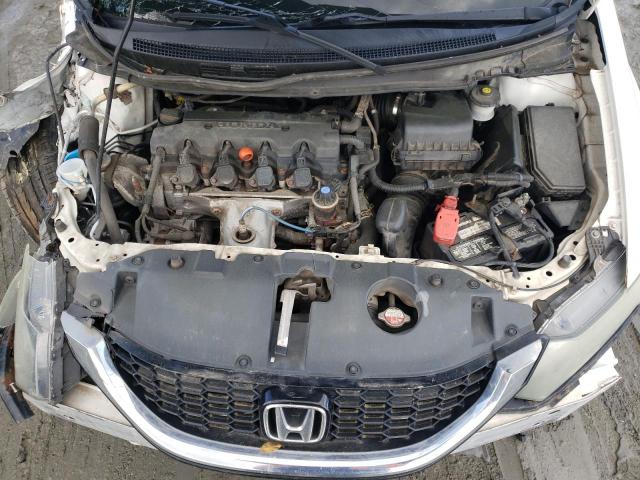 19XFB2F98FE098992 - 2015 HONDA CIVIC EXL თეთრი ფოტო 11
