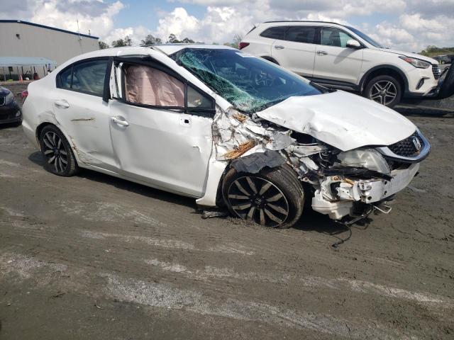 19XFB2F98FE098992 - 2015 HONDA CIVIC EXL თეთრი ფოტო 4