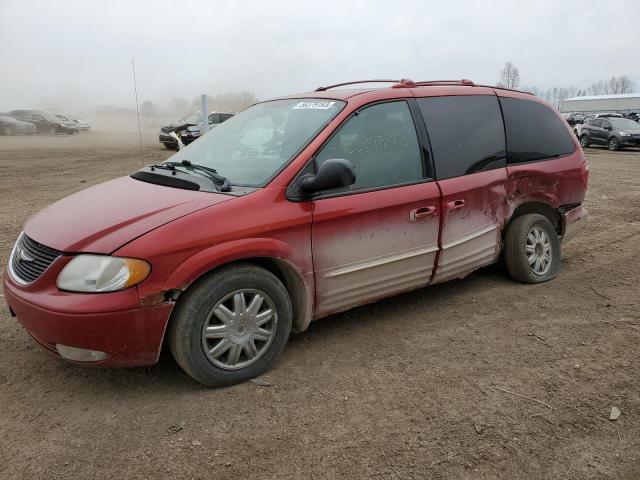 2C8GP64L64R578051 - 2004 CHRYSLER TOWN & COU LIMITED RED photo 1