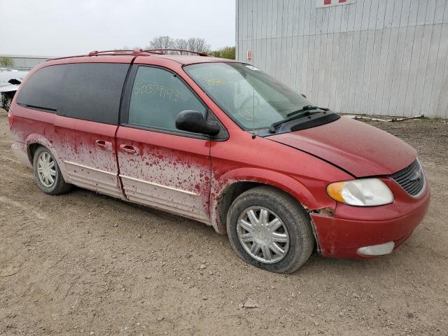 2C8GP64L64R578051 - 2004 CHRYSLER TOWN & COU LIMITED RED photo 4