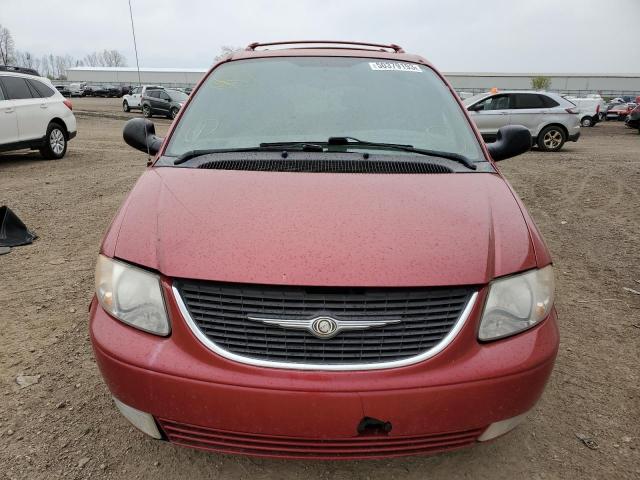 2C8GP64L64R578051 - 2004 CHRYSLER TOWN & COU LIMITED RED photo 5