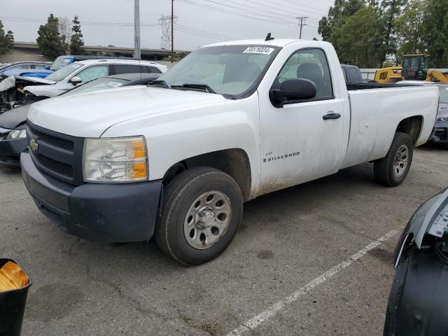 1GCEC14X48Z113659 - 2008 CHEVROLET SILVERADO C1500 WHITE photo 1