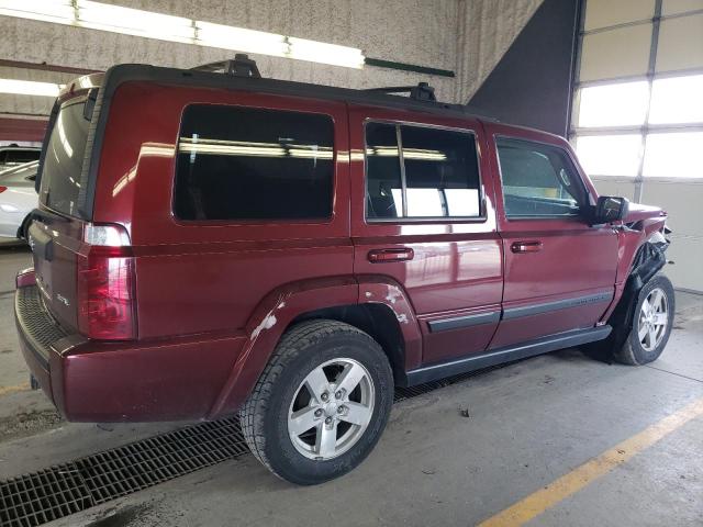 1J8HG48K98C207534 - 2008 JEEP COMMANDER SPORT მუქწითელი ფოტო 3