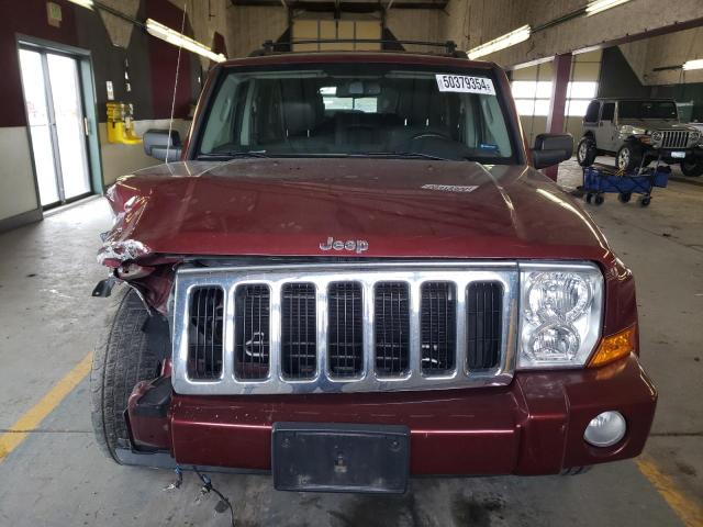 1J8HG48K98C207534 - 2008 JEEP COMMANDER SPORT მუქწითელი ფოტო 5