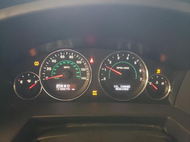 1J8HG48K98C207534 - 2008 JEEP COMMANDER SPORT მუქწითელი ფოტო 9