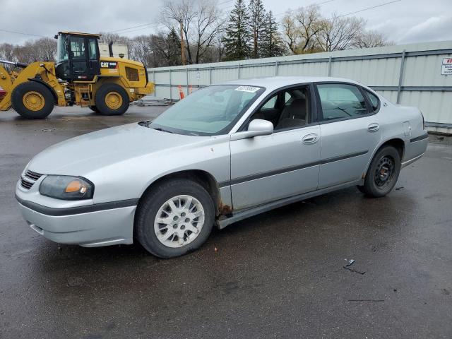 2G1WF52E649248448 - 2004 CHEVROLET IMPALA SILVER photo 1