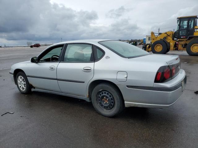 2G1WF52E649248448 - 2004 CHEVROLET IMPALA SILVER photo 2