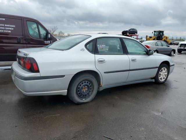 2G1WF52E649248448 - 2004 CHEVROLET IMPALA SILVER photo 3