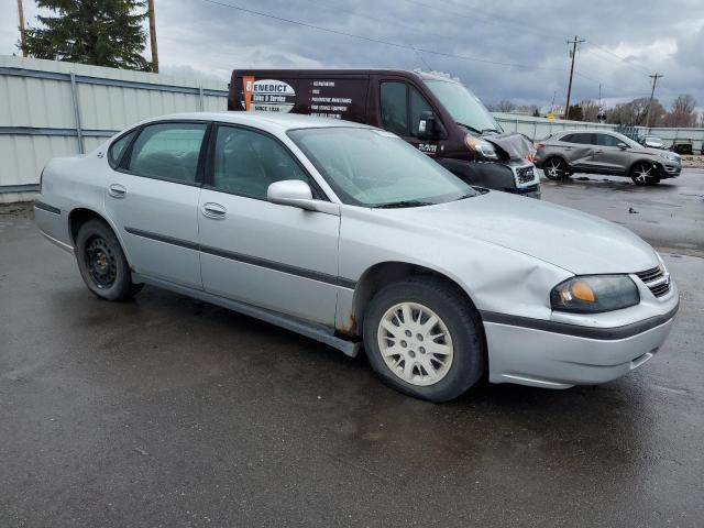 2G1WF52E649248448 - 2004 CHEVROLET IMPALA SILVER photo 4