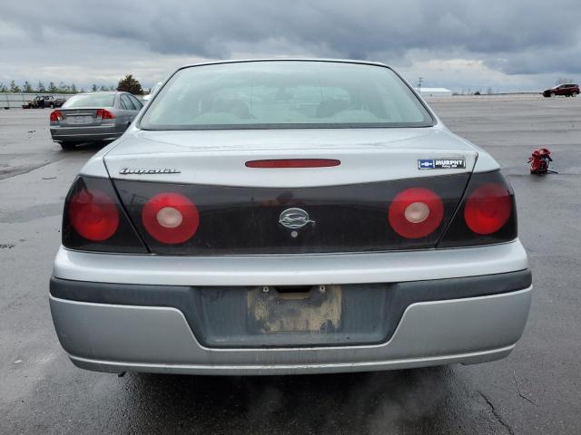 2G1WF52E649248448 - 2004 CHEVROLET IMPALA SILVER photo 6