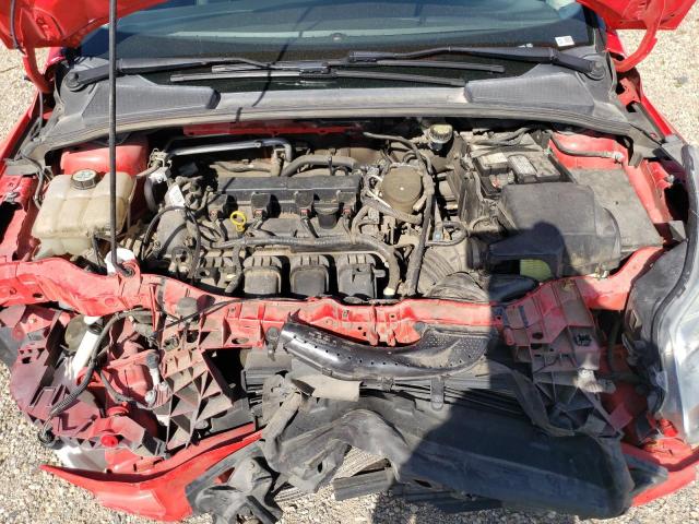 1FADP3F20DL335096 - 2013 FORD FOCUS SE RED photo 11