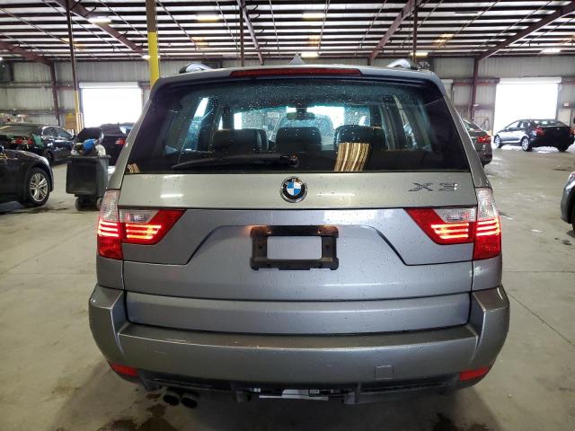 WBXPC93427WF19220 - 2007 BMW X3 3.0SI SILVER photo 6