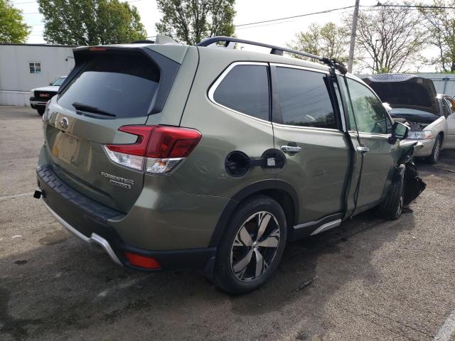JF2SKAWC8KH520494 - 2019 SUBARU FORESTER TOURING 绿色 照片 3