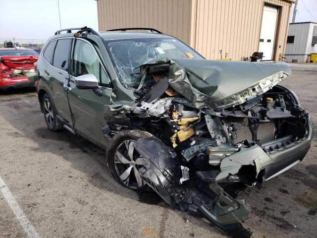 JF2SKAWC8KH520494 - 2019 SUBARU FORESTER TOURING 绿色 照片 4