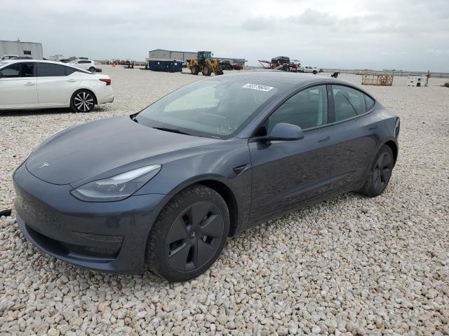 5YJ3E1EA9PF696424 - 2023 TESLA MODEL 3 GRAY photo 1