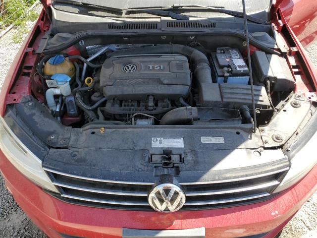 3VWD17AJ3FM285388 - 2015 VOLKSWAGEN JETTA SE RED photo 11