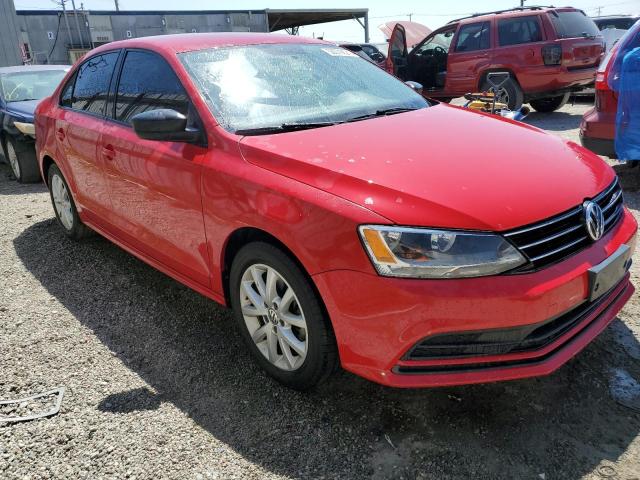 3VWD17AJ3FM285388 - 2015 VOLKSWAGEN JETTA SE RED photo 4