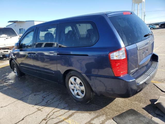 KNDMB233866057887 - 2006 KIA SEDONA EX BLUE photo 2