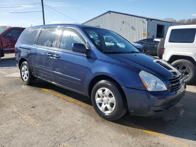 KNDMB233866057887 - 2006 KIA SEDONA EX BLUE photo 4