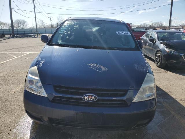 KNDMB233866057887 - 2006 KIA SEDONA EX BLUE photo 5