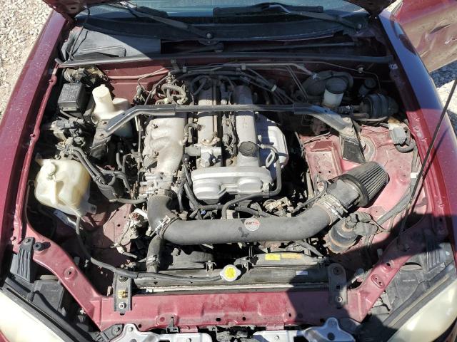 JM1NB353X30300881 - 2003 MAZDA MX-5 MIATA BASE BURGUNDY photo 11