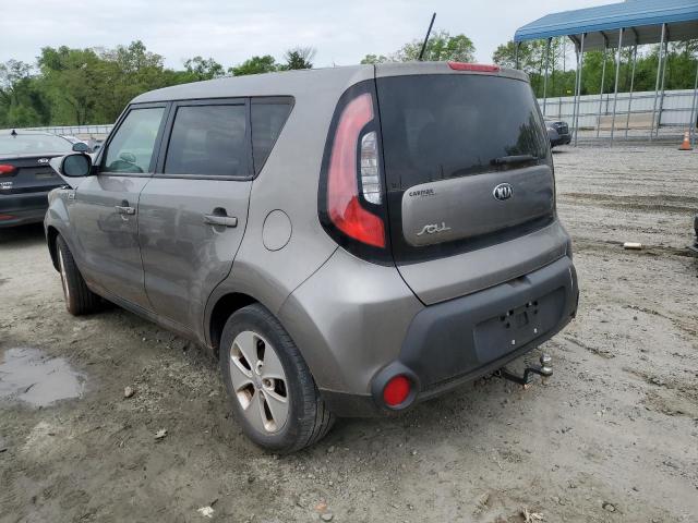 KNDJN2A27G7340393 - 2016 KIA SOUL GRAY photo 2