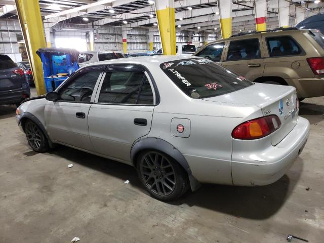 1NXBR12E9XZ274468 - 1999 TOYOTA COROLLA VE SILVER photo 2