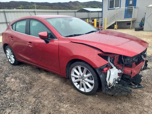 JM1BN1L71H1103006 - 2017 MAZDA 3 TOURING RED photo 4