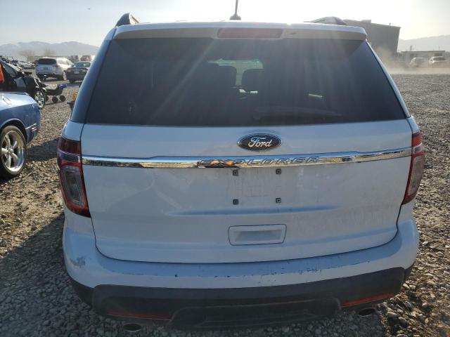 1FM5K7B80DGA54712 - 2013 FORD EXPLORER WHITE photo 6