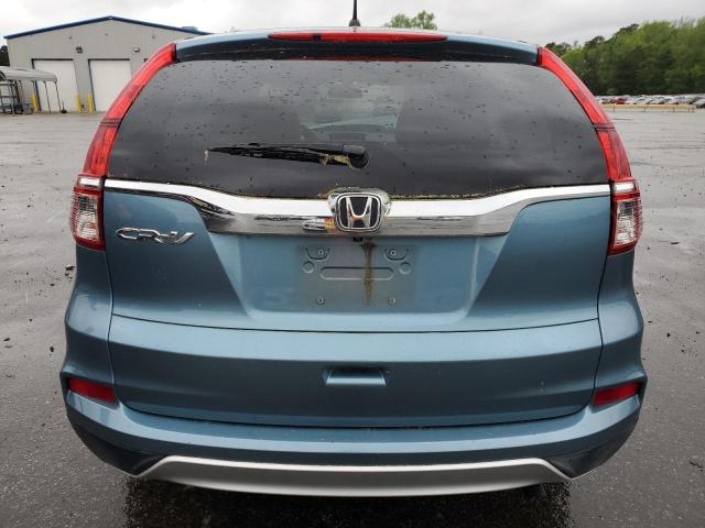 2HKRM3H52FH558585 - 2015 HONDA CR-V EX BLUE photo 6