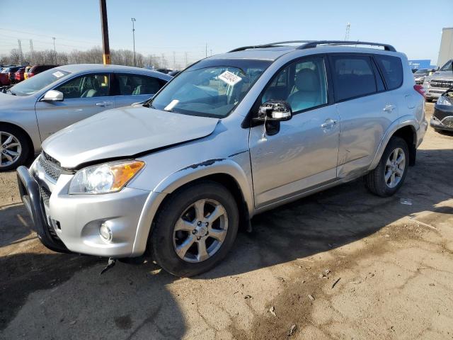 2T3DK4DV0AW034493 - 2010 TOYOTA RAV4 LIMITED SILVER photo 1