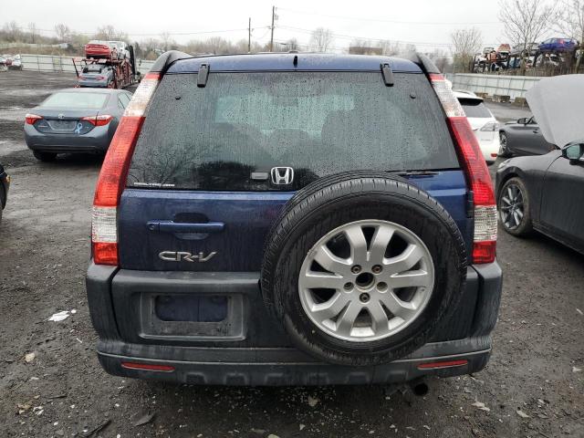 SHSRD788X5U334830 - 2005 HONDA CR-V EX BLUE photo 6