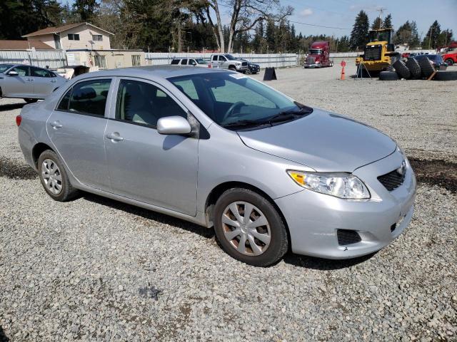 JTDBL40E19J011776 - 2009 TOYOTA COROLLA BASE SILVER photo 4