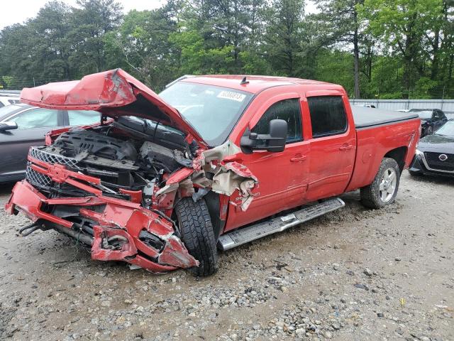 1GC1KXCG3CF154395 - 2012 CHEVROLET SILVERADO K2500 HEAVY DUTY LT RED photo 1