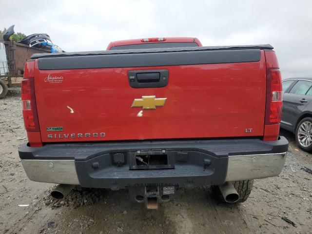 1GC1KXCG3CF154395 - 2012 CHEVROLET SILVERADO K2500 HEAVY DUTY LT RED photo 6